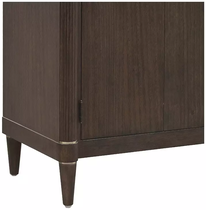 Oakridge Medley Piano Brown 2 Door Server with Storage Drawer