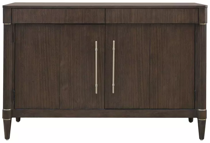 Oakridge Medley Piano Brown 2 Door Server with Storage Drawer