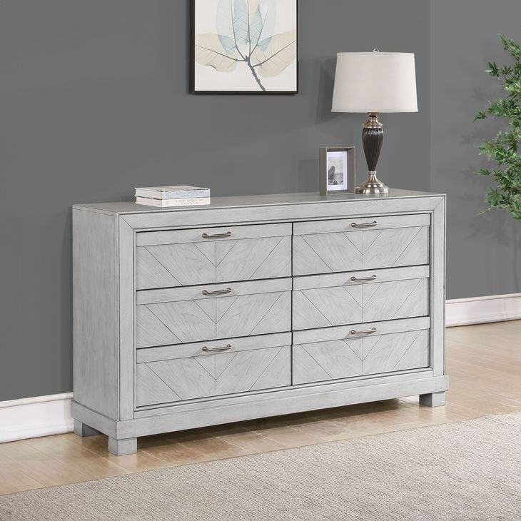 Montana Gray 6 Drawer Dresser