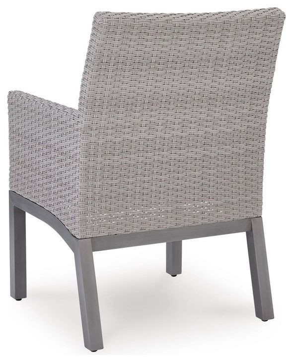 Dillon Beach Gray 71" Rectangular Outdoor Dining Room Set