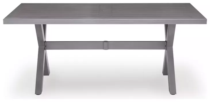 Dillon Beach Gray 71" Rectangular Outdoor Dining Table