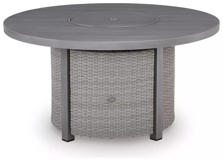 Dillon Beach Gray 48" Round Outdoor Fire Pit Table