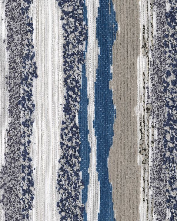 Dillon Beach Blue Performance Fabric 59" Outdoor Loveseat with Cushion