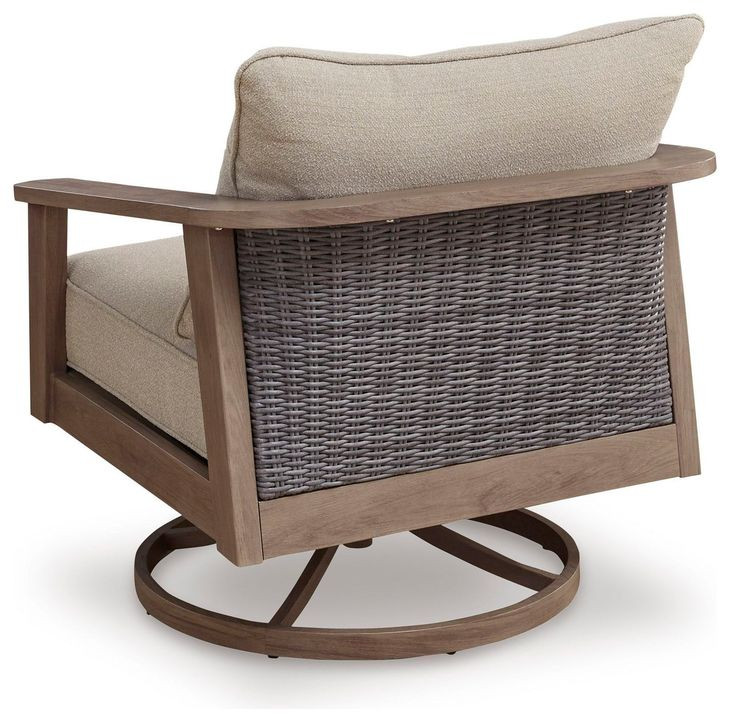 Francis Beach Gray Performance Fabric Outdoor Living Room Set