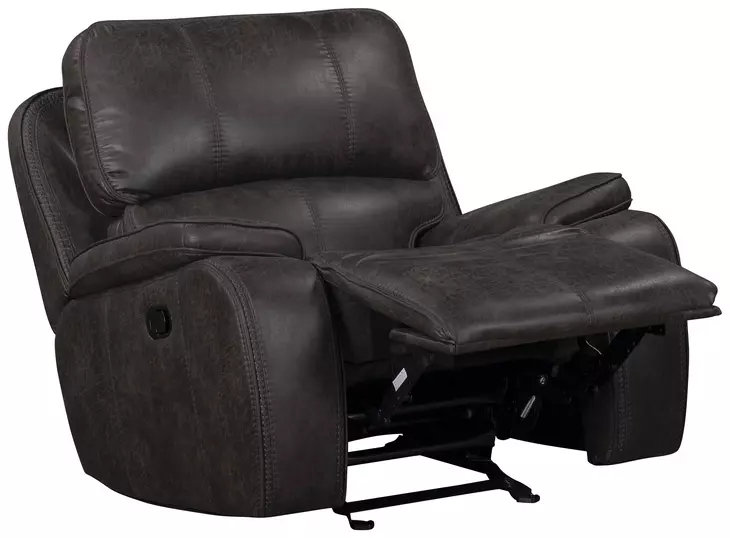 Brookings Charcoal Reclining Living Room Set