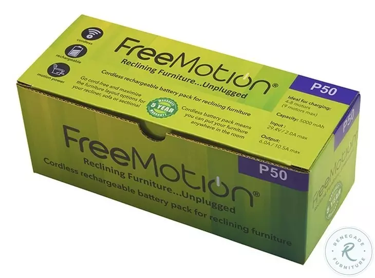 Freemotion Black 5000 MAH Battery
