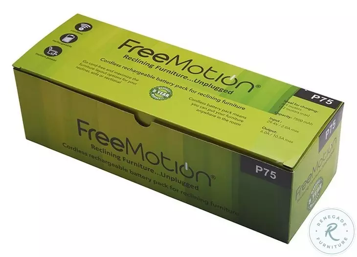 Freemotion Black 7500 MAH Battery