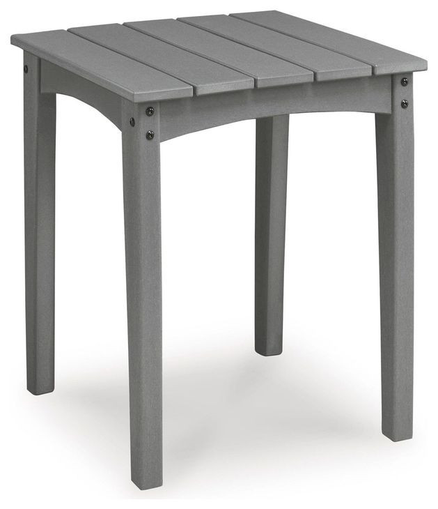 Lone View Bay Gray Rectangular Outdoor Occasional Table Set