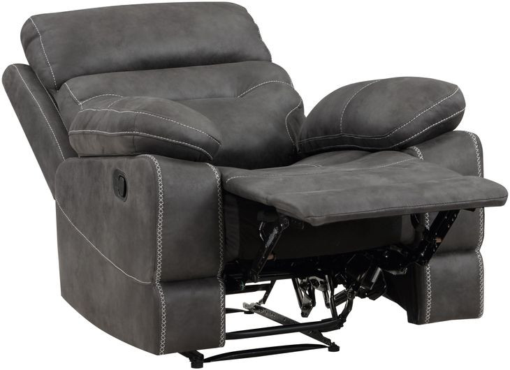 Rudger Gray 83" Manual Reclining Living Room Set