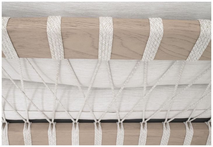 Pacific White Performance Fabric Outdoor Club Chair