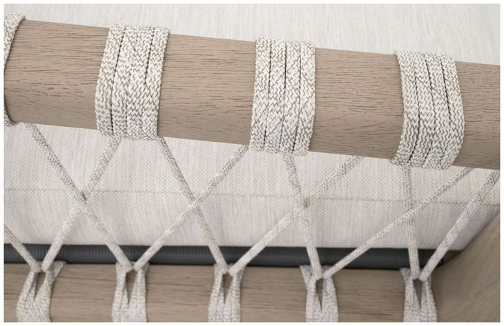 Pacific White Performance Fabric Outdoor Counter Height Stool