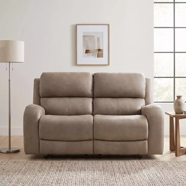 Pagosa Brown Double 62" Reclining Loveseat