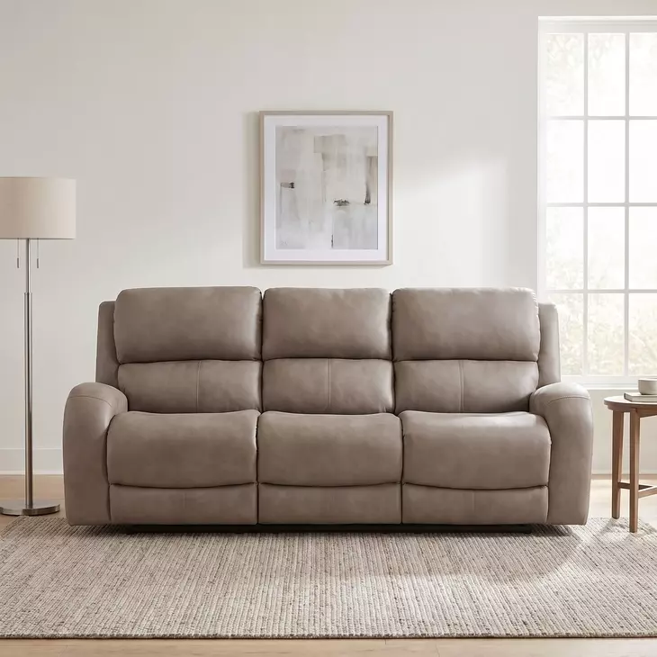 Pagosa Brown Double 85" Reclining Sofa