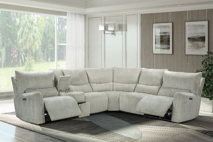 Remsen Latte 3 Piece Power Reclining Sectional