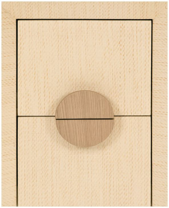 Parker Natural Square Small Side Table