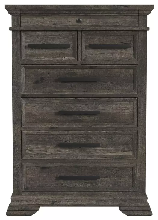 Hyde Charcoal 6 Drawer Chest