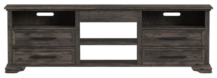 Hyde Charcoal 82'' TV Stand