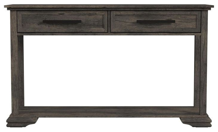 Hyde Charcoal Rectangular Sofa Table