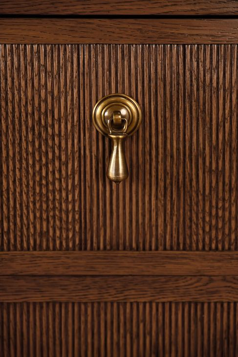 Pascal Provincial Brown Oak 4 Drawer Chest