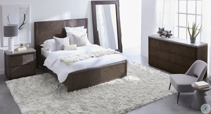 District Slate Grey Pawn Accent Table