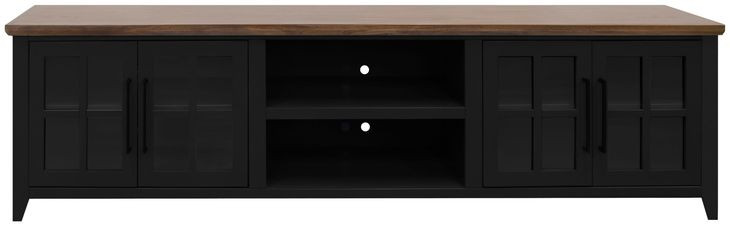 Providence Black and Bourbon 96" TV Stand