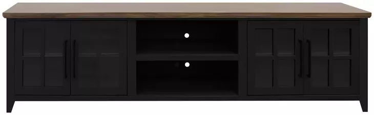 Providence Black and Bourbon 96" TV Stand