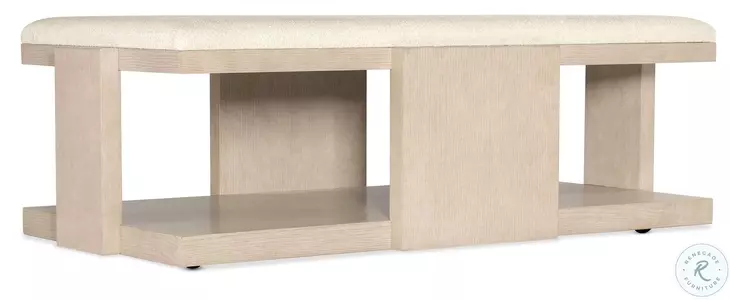Wendover Polished Limestone Rectangle Cocktail Table
