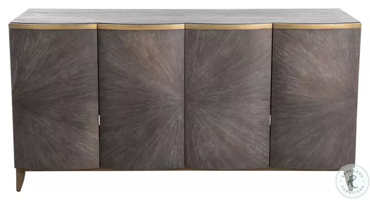 Pete Natural Black Cabinet