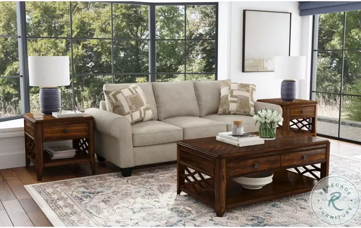 Stark Cherry Coffee Table