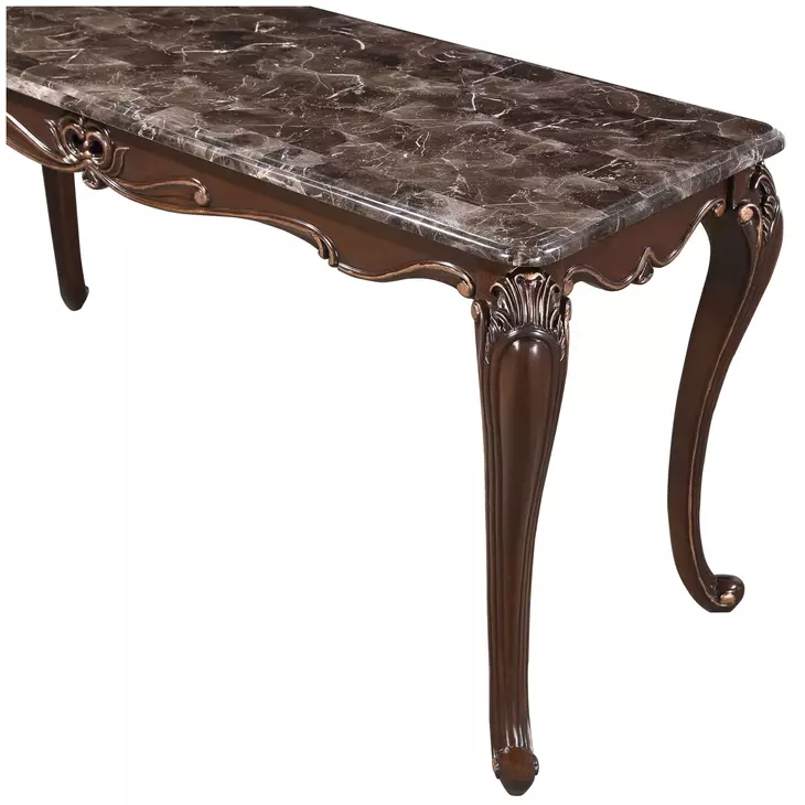 Constantine Cherry Rectangular Console Table