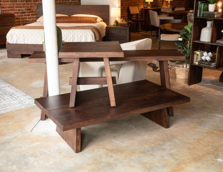 Acadia Coffee Bean Rectangular Console Table