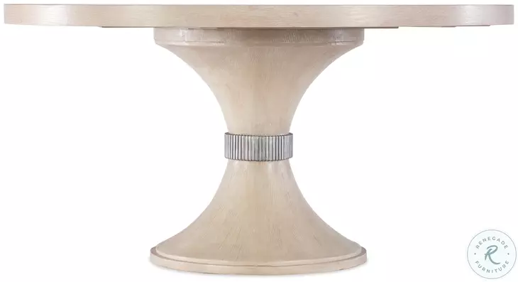 Nouveau Chic Sandstone Round Dining Table