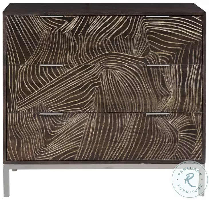 Ellesmere Brown 3 Drawer Accent Chest