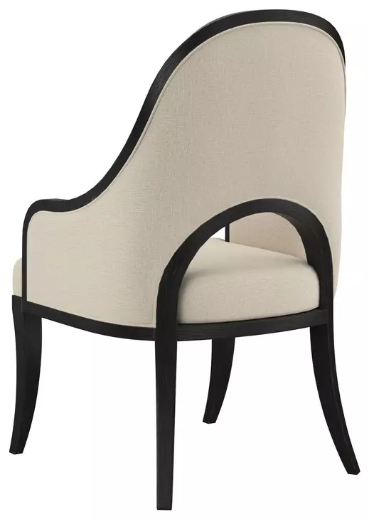Atrium Beige Upholstered Hostess Chair Set of 2