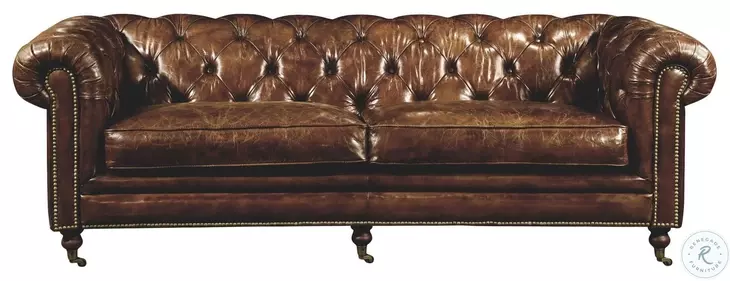 Birmingham Brown 87" Sofa