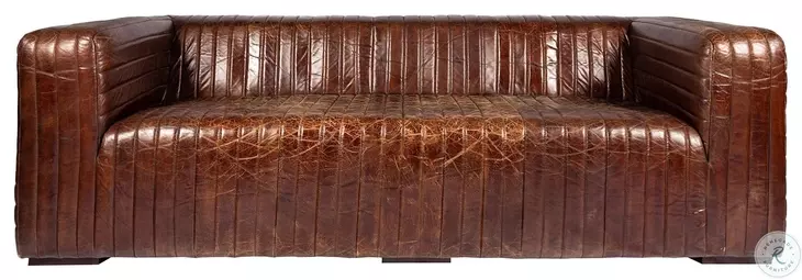 Castle Brown 95" Sofa