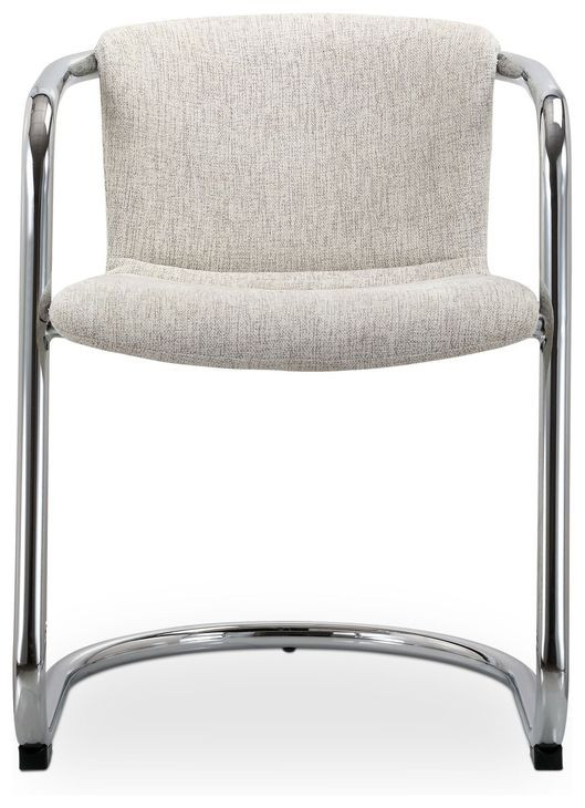 Freeman Blended Cream Upholstered Dining Chair Set of 2