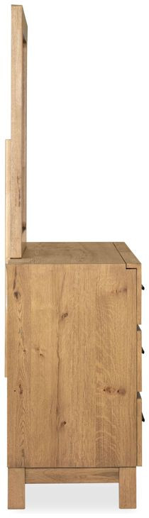 Davenport Rustic Caramel Panel Bedroom Set