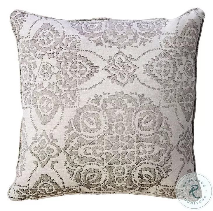 Joy Cream And Gray Pillow Set Of 2