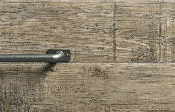 Plank Road Farmstead Brown 66" Executive Credenza and Hutch