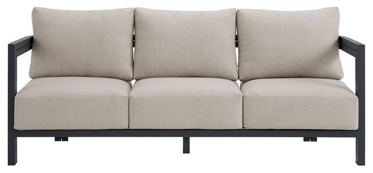 Fresca Beige 80" Outdoor Sofa