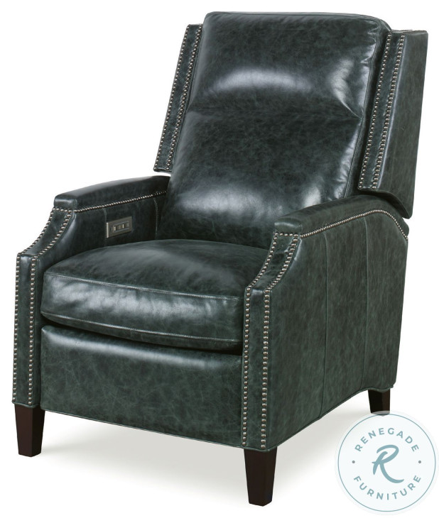 Lydia Espresso Aniline Leather Electric Recliner