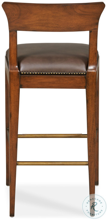 Easton Brown Bar Stool