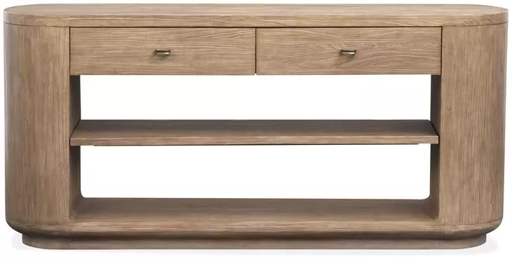 Westvale Chateau Brown Oval Sofa Table