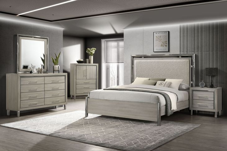 Lennox Upholstered Panel Bedroom Set