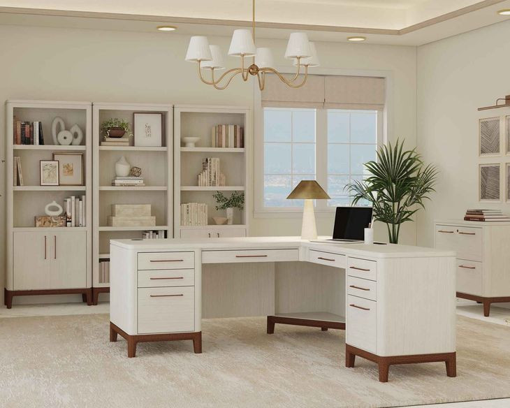 Pomona Soft White Lateral File Cabinet