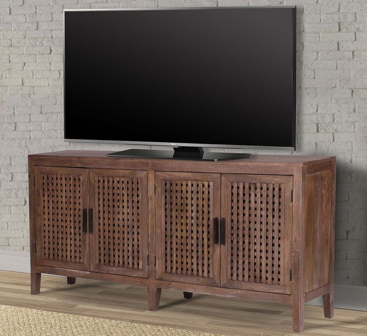 Crossings Portland Timber 78" TV Stand