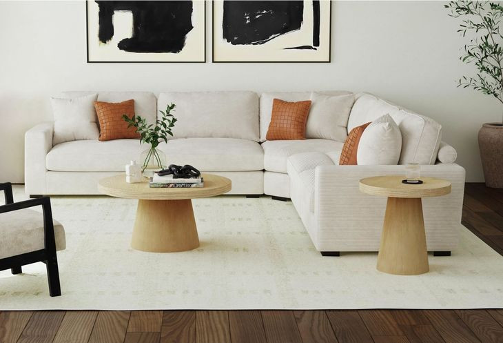 Canal Natural Occasional Table Set