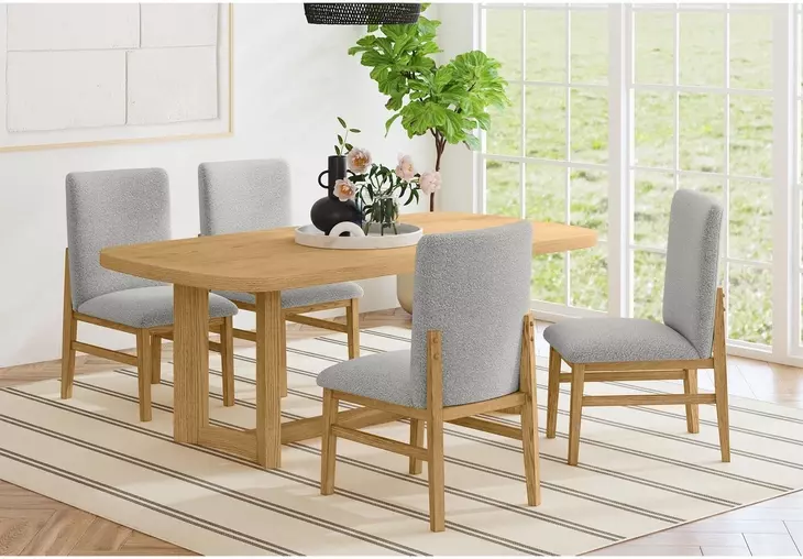 Canal Natural Rectangular Dining Room Set