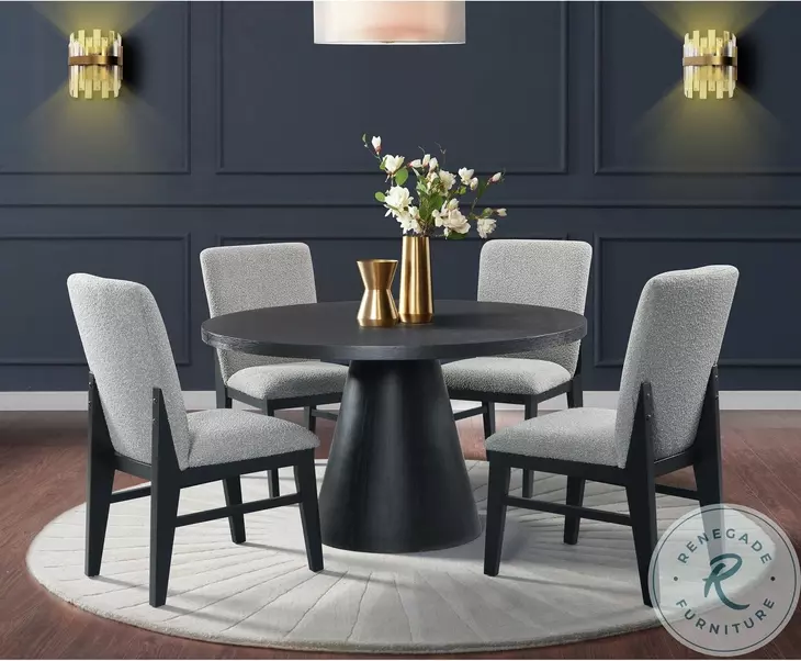 Canal Black Dining Table